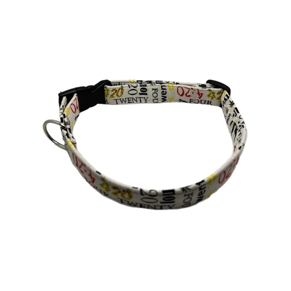 1” 420/Cannabis Dog Collar - Picture 2 of 8